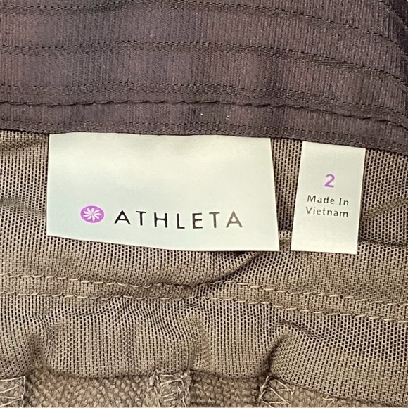 Athleta Wander Utility Pant Dark Olive Green Size 2 Pockets Trail Daily Slim Wom - Picture 9 of 10